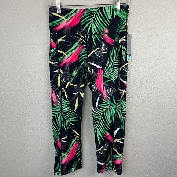 NWT Ideology Cropped Athletic Leggings Size XS or S - Picture 1 of 8